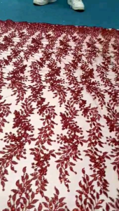 kain tile bordir payet/ tile salur berpayet/ tile bordir bling bling