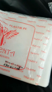 Plastik PE Beras 5kg Kuat & Lentur Ukuran 27x45 & 30x50