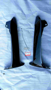 Sayap Supra X Hitam Original Tebeng Sayap Bagian Luar Supra Lama Legshied Supra Fit 100 Lama 1Set Kiri Kanan