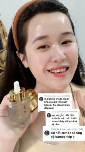 Comboo Face Lụa và Serum Bamboo mẫu mới 2025