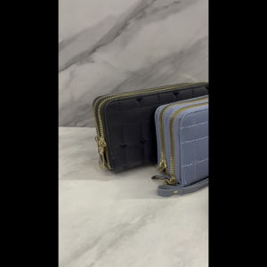 COD apa DOMPET WANITA TEBAL RESLETING DOUBLE UKURAN SEDANG / DOMPET SEDANG RESLETING 2