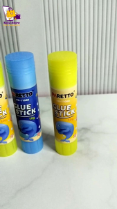 Lem Glue Stick Karakter Squeezy 10gr Lem Kertas Lem Putar