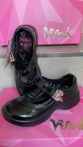 รองเท้านักเรียน รองเท้านักเรียนเด็กโต Winkดำ รองเท้านักเรียนหญิง SIZE:30-43