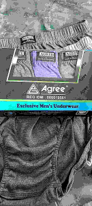 3 PCS CELANA DALAM PRIA AGREE 8889 | CD PRIA DEWASA | CELANA KOTAK AGREE | Grosir