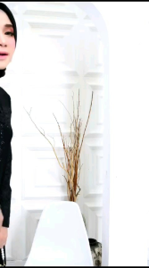 COD gamis Turki abaya dubai arab full black motif bunga simple untuk remaja bahan adem simple kekinian