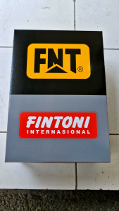 Sepatu Pria Boots Safety Kulit Fintoni Steel Toe 9114