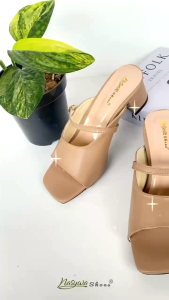 sandal wanita heels Nasywa shoes hak tahu 5cm kokop gesper