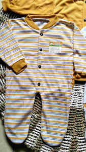 3 Pcs Jumper Kodok Untuk Bayi Baru Lahir 0-3 Bulan Seri Abuabu Jumpsuit Baby Newborn
