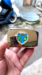 GESPER SABUK SET TALI ASN LOGO KABUPATEN BATANG HARI MOTIF LOGO TANPA WARNA - EXCLUSIVE