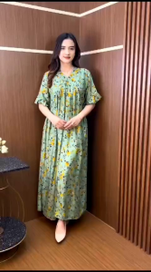 KANAYA DRESS//LONGDRESS RAYON//DRESS TERKINI//DRESS MOTIF