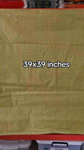 Sack/Sako Bag 39x39 Inches (Gamit sa Ukay) Yellow-Green: A Comprehensive Guide