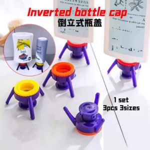 ✳️Ready Stock✳️ 3pcs Leakproof Cover Inverted Flip Toss It Bottle Cap倒立式瓶盖