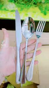 Bộ Dao Nĩa Muỗng inox dùng bít tết