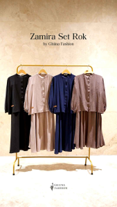 BEST PRICE//ZAMIRA SET ROK BY GHIINA FASHION//QISMA STORE