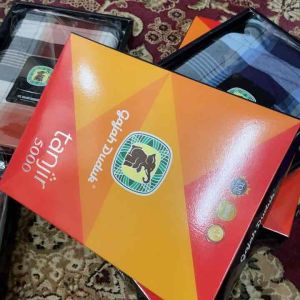 Kain pelikat tanjir gajah duduk 5000