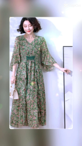 TM 12512 Dress Brisbelina drawstring import