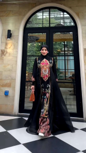 GAMIS TERBARU SYARI SYARI TRENDI BRANDED PRODUK PREMIUM FASHION MODERN MEWAH ELEGAN BAJU DRESS ETNIK MUSLIM BATIK ETNIK XAYARA