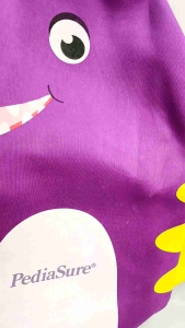 Bình Chánh shop 💖 Đồ dùng học tập 👉 Balo Vải cho bé học mẫu giáo hoạ tiết khủng long dễ thương đựng được nhiều đồ