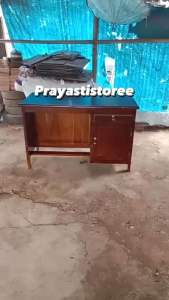 Meja Kerja Jati - Meja Belajar Jati Minimalis Modern Mewah Kayu Jati Asli