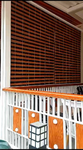 Tirai gulung mewah outdoor full custom