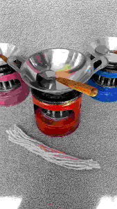 satu set lengkap mainan masakan anak wajan + kompor + sutil gratis sumbu kompor tersedia 3 ukuran