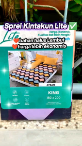 Kintakun LITE - Sprei King (180x200) Tinggi 20 cm: Pilihan Berkualitas Terlaris