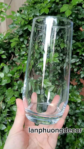 Ly thủy tinh chịu nhiệt đựng sinh tốnước ép mã 3614-330 ml & 3615-550ml