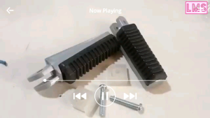 FOOTSTEP BUSTEP STEP DEPAN VIXION KARET STEP DEPAN VIXION NEW OLD NVA BAHAN BESI DAN KARET