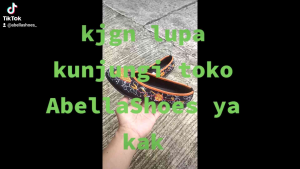 Sepatu Balet Wanita Flatshoes Bordir Anti Slip No 37383940