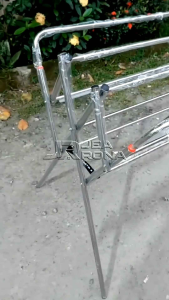 JEMURAN HANDUK STAINLESS STEEL JEMURAN LIPAT ROMEO BK