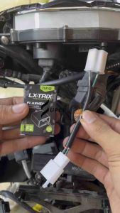 SLM SOKET SEIN 3 KABEL + DIODA DAN FLASHER F2 LX TRIX UNTUK MOTOR AEROX NEW NMAX NEW XMAX VARIO 125 NEW