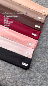 PASHMINA JERSEY PREMIUM | PASHMINA MELEYOT | PASHMINA BASIC | PASHMINA HIJAB | PASHMINA | JILBAB