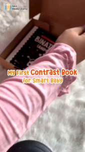 Boardbook My First Contrast Book untuk Bayi Cerdas Iska Media Utama