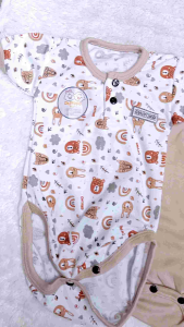 3 Pcs Jumpsuit Jumper Bayi Serian Coksu Series Chiyoko 0-6 Bulan SNI