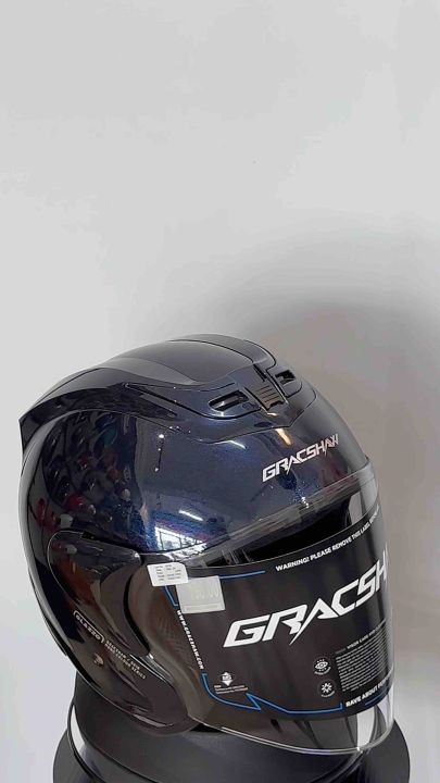GRACSHAW G919I G919 GLAZZO PLAIN HELMET PLAIN COULOR Open Face