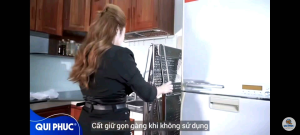 Kệ  bếp inox DELI compact 3 tầng và 4 tầng Qui phúc