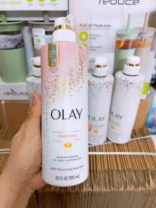 Sữa Tắm Trắng Da Olay Hyaluronic 591ml Của Mỹ