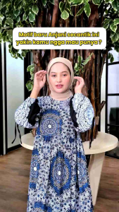 GAMIS MOTIF ANJANI BAHAN SUPER DINGIN ANTI GERAH !!!