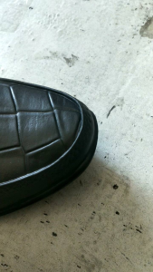 Sepatu Pria Hitam Polos Bahan Karet Pylon