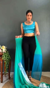 🇲🇾 Readymade Saree  (XS till 4XL) fully stitched and  Unstitch Blouse Material