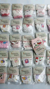 เด็กผู้หญิง - ผ้าฝ้ายออร์แกนิค Organic Angel (จัดส่งแบบคละลาย)