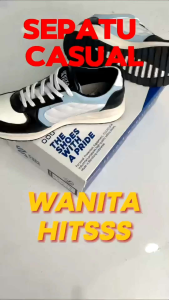 Sepatu Sneakers Casual Wanita Kuzatura Putih Kombinasi Best Quality