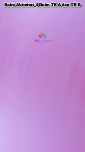 Buku Berlatih Aktivitas TK A -Pintar Aktivitas TK B (Paket 4 Buku) LM