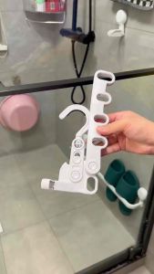 [Ideashop] 🇲🇾Hanger cloth 5 Holes Folding Drying Rack Heavy-Duty Drying Rack 360 Degree Hook Portable Travel Hanger