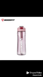 Bình nước thể thao GoodFit GF05RA dung tích 800ml chất liệu nhựa PC an toàn đã kiểm tra chất lượng