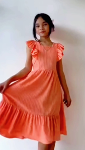 FRANCES MIDI DRESS CAN FITS TO 7YRS OLD UP TO 12 YRS OLD PITITE SIZE ONLY