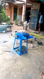 35 cm PISAU CACAH RUMPUT dilengkapi AS SAMBUNG BAJA SPOH PANDE  ORIGINAL