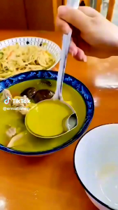 REJEKI 9393 - NEW Sendok Kuah Pemisah Minyak Stainless Tebal / SpoonSoup Separate Oil / Centong Sendok Soup