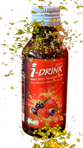 น้ำหวานไอดริ้งรสมิ๊กเบอรี่ 10ขวด