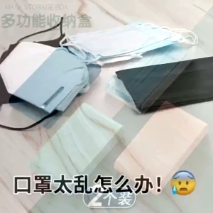 MASK STORAGE BOX 2PCS 口罩收纳盒